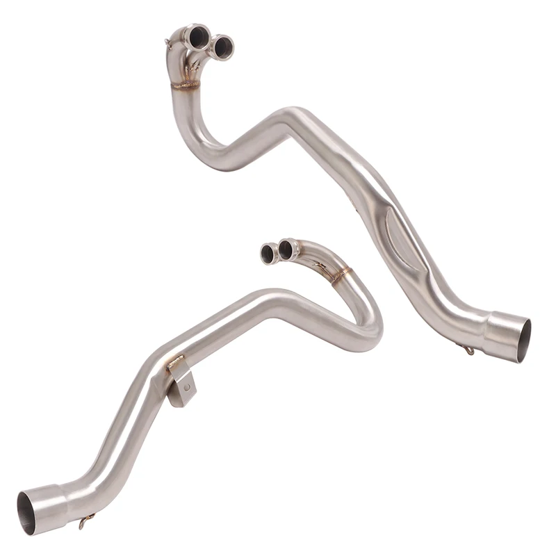 Motorcycle Exhaust Escape Modify System Front Link Pipe Connect Original Muffler 50.5mm Slip On For KTM 450 EXC KTM450 SX-F