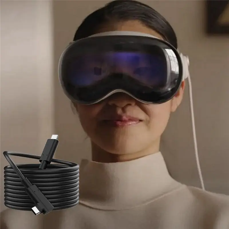 메타 3.0 링크 케이블 스팀 VR 고속 안정적인 데이터 전송으로 화면 연결이 가능하며 사용하기 쉬운 B형 케이블