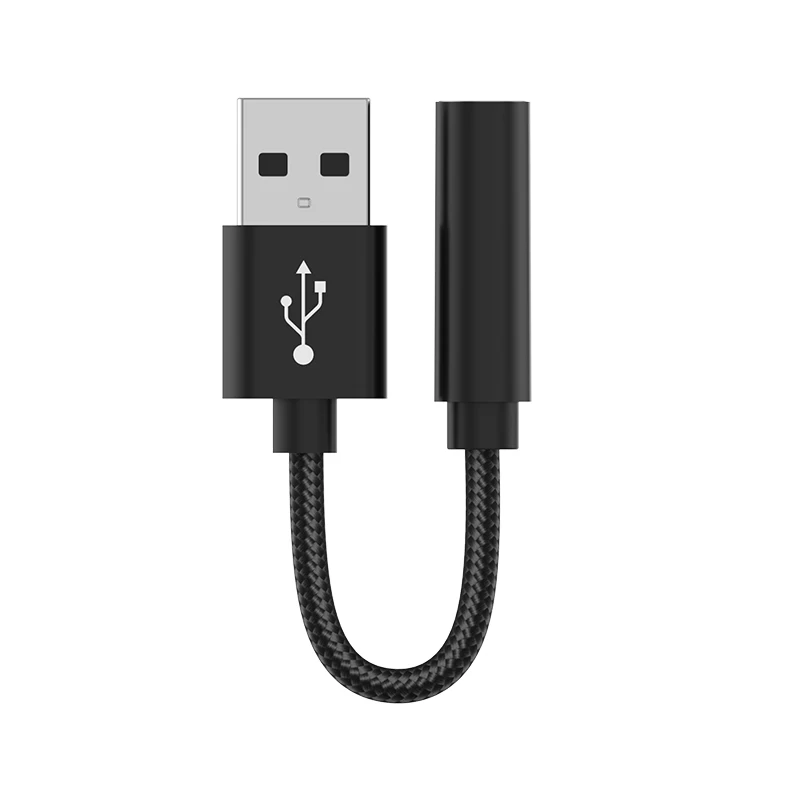 ตัวเลือกสินค้า อะแดปเตอร์เสียง USB 3.5 มม. คุณภาพสูง