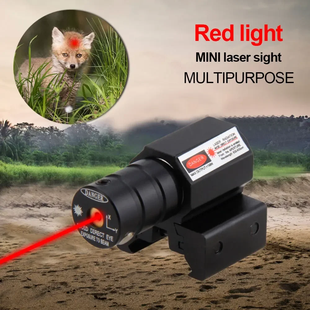 11/22mm Glock Ar15 Red Dot Sight Adjustable Red Light Sight Mini Undermount Dot Infrared Laser Hunting Accessories