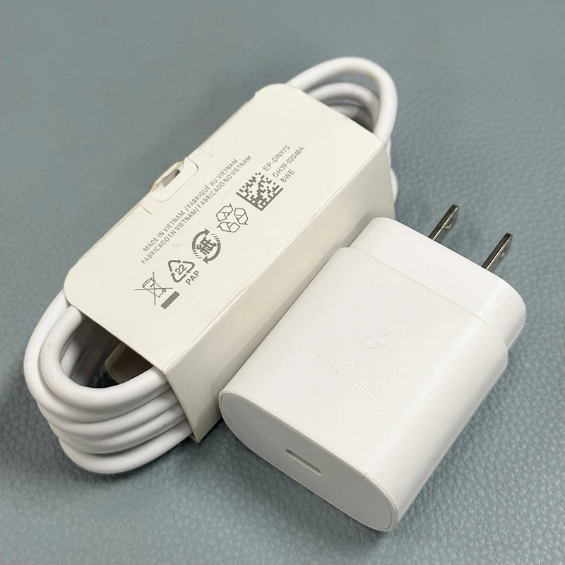 純正サムスン25W超急速充電器USB Type-C充電器PD対応スマホ充電器