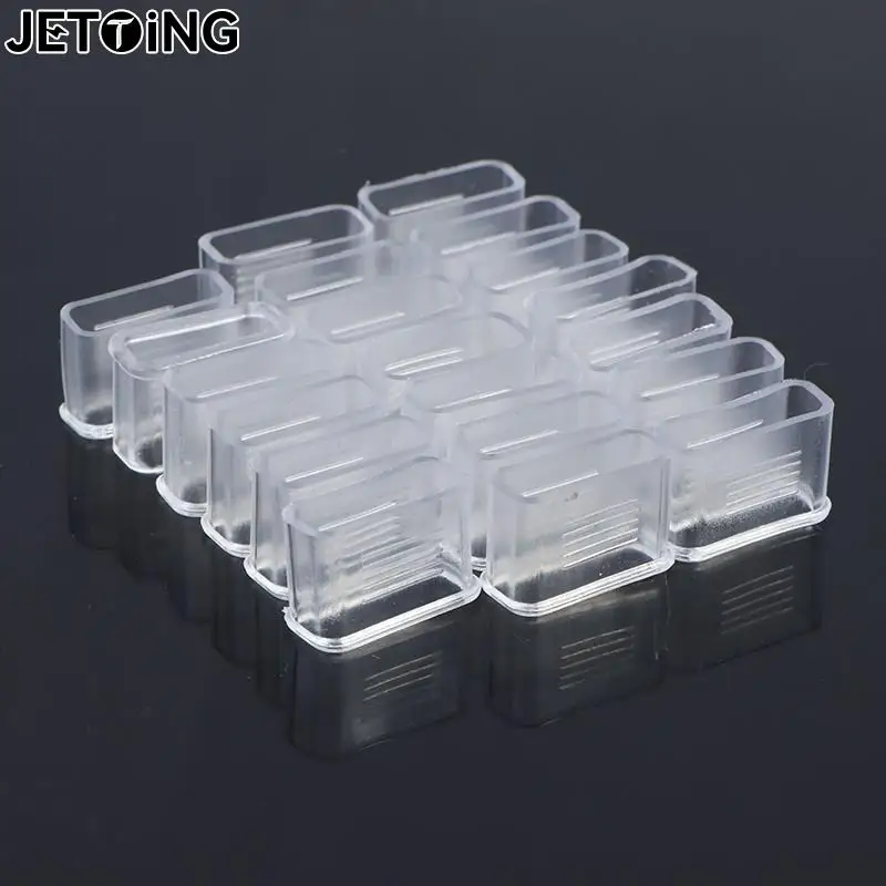 Soccer Whistle Sport Whistle Sports Whistle 20pcs Referee Whistle Cover Transparent Whistle Cushioned Mouth Grip Soccer Referee Protective Accessories