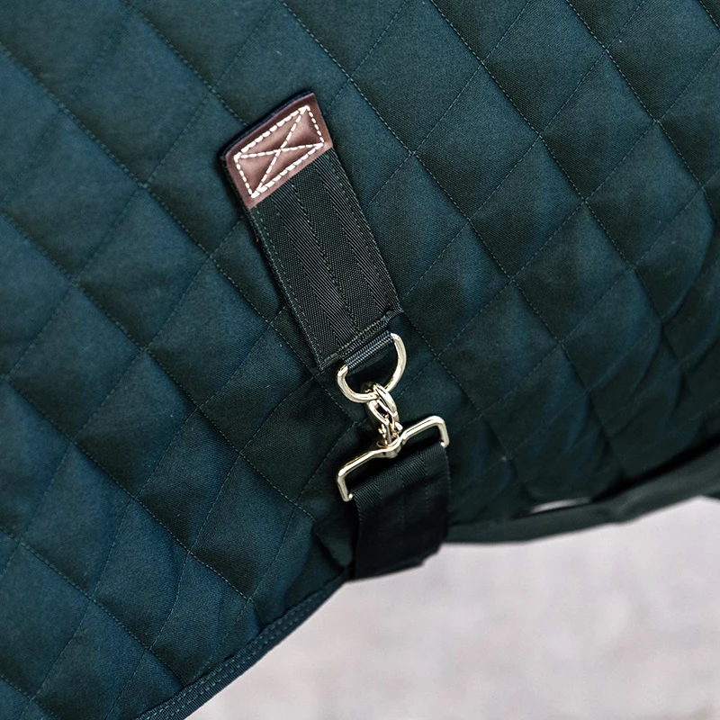 Winter Equestrian Outdoor Sports Sweat-Absorbing Thick Wool Windproof Horse Fleece Rug