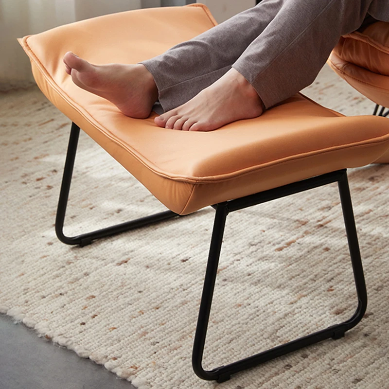 Sgabello Per Piedi Moderno E Minimalista Sgabello Per Piedi In Pelle Da Balcone Piccolo Camere Da Letto Morbide Designer Lazzy Lounge Sgabello Prodott