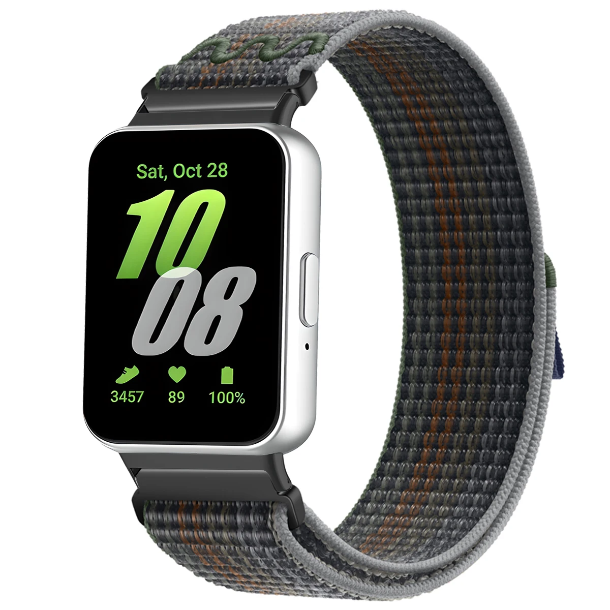 Breathable Sport Nylon Loop Strap for Fitness Tracker - Adjustable Replacement Band