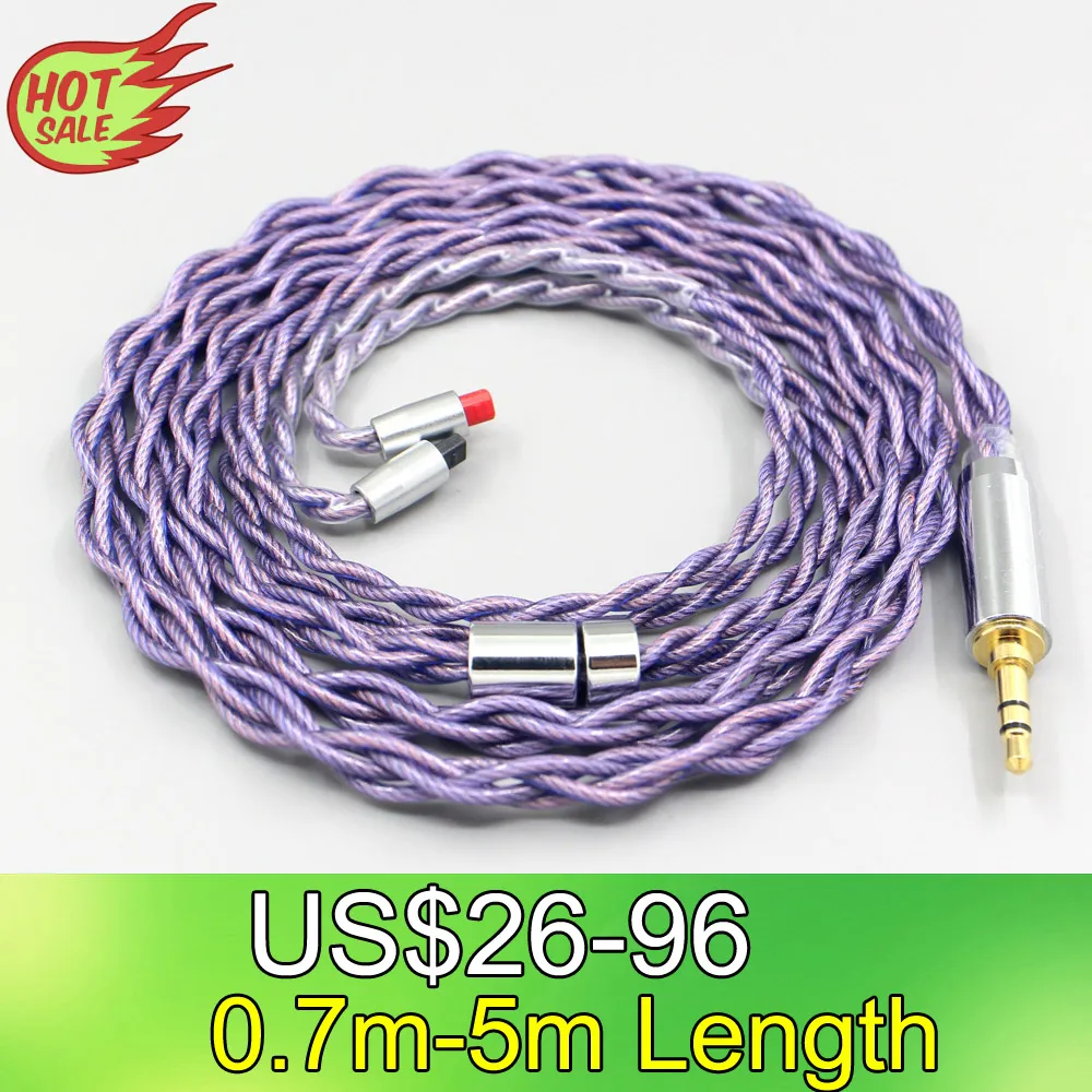 

Type2 1.8mm 140 cores litz 7N OCC Earphone Cable for Audio-Technica ATH-IM50 IM70 IM01 IM02 IM03 IM04 1.8mm LN007870