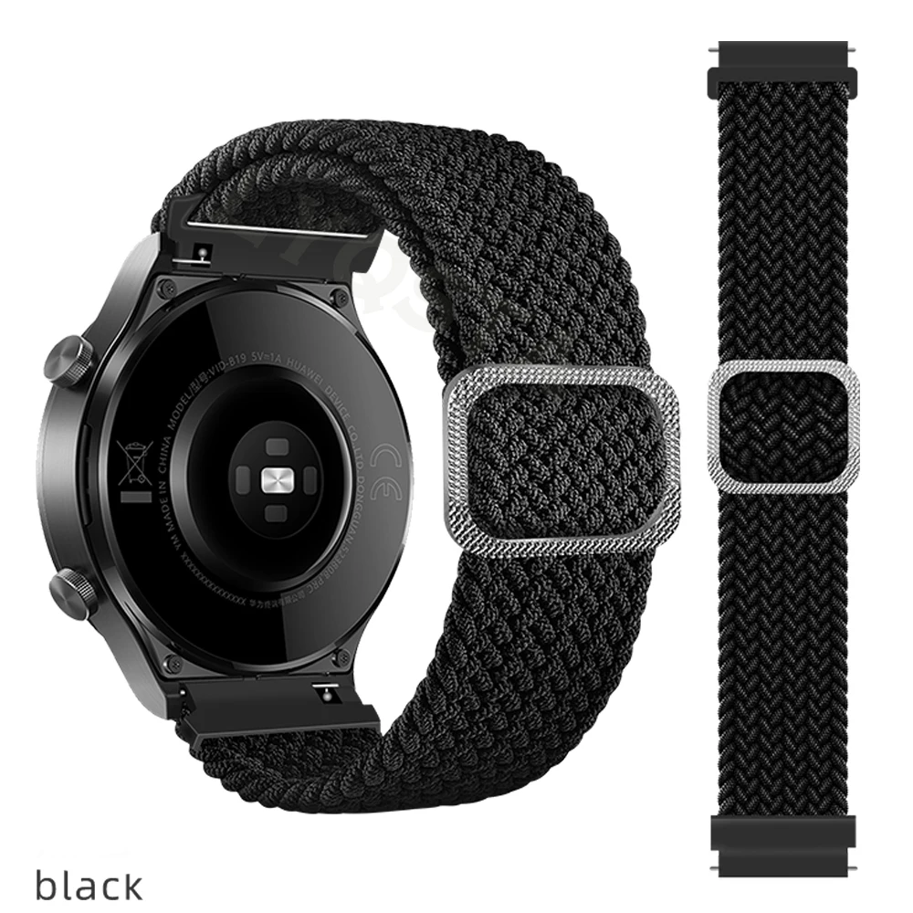 Premium 22mm Nylon Smartwatch Band Bracelet