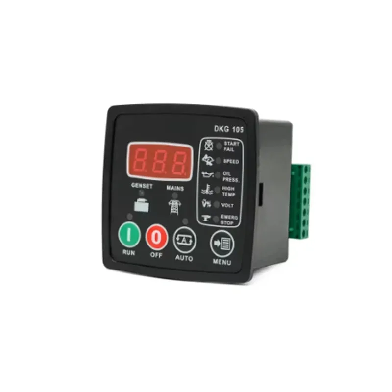 DATAKOM DKG105 DKG105 발전기 컨트롤러 패널과 호환되는 Xeon 자동 시작 중지 디젤 발전기 제어 모듈