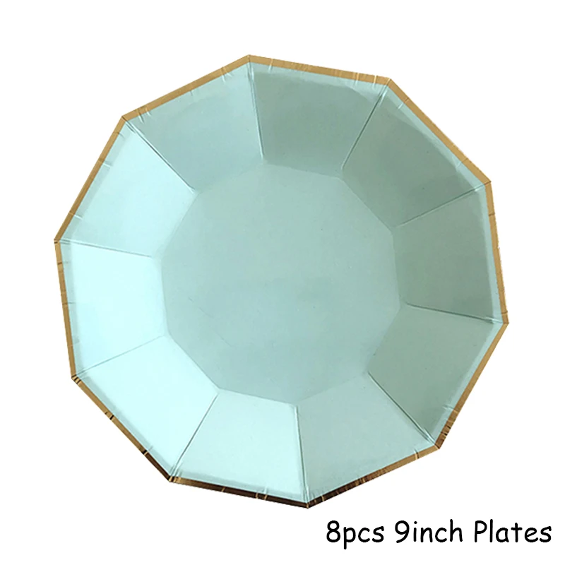 8pcs 9inch Decagon