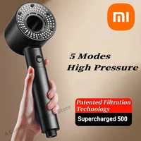 Xiaomi 5 Modes Shower Head High Pressure Showerhead Portable Filter Rainfall Faucet Tap Bathroom Bath Home Bathroom New Upgrade