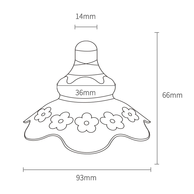 Breast Milk Protector Eco Friendly Flower Shape Nipple Baby Protector Contact Nipple Silicone Shield 1 Pcs For Breastfeeding silicone nipple shield