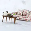 1Set 1:12 Dollhouse Miniature Triangle Coffee Table Computer Desk Tea Table Model Living Room Furniture Home Decor Toy 3