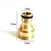 1/2/5PCS Universal Tap Kitchen Adapters Brass Faucet Watering Garden Tools Tap Connector Mixer Hose Adaptor Basin Accessories 5