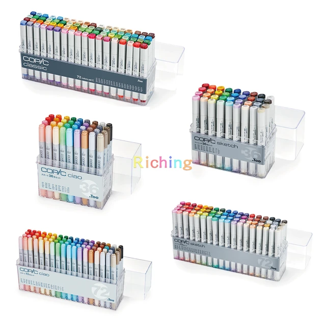 Copic Ciao Marker Set, 24-Colors, Basic