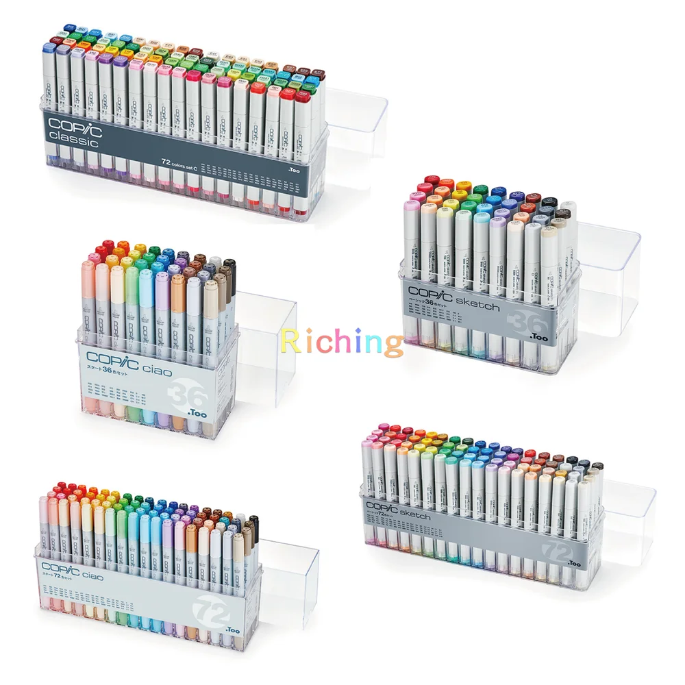 コピック　クラシック72A コピック クラシック72A （Copic Sketch Markers 72 Set A