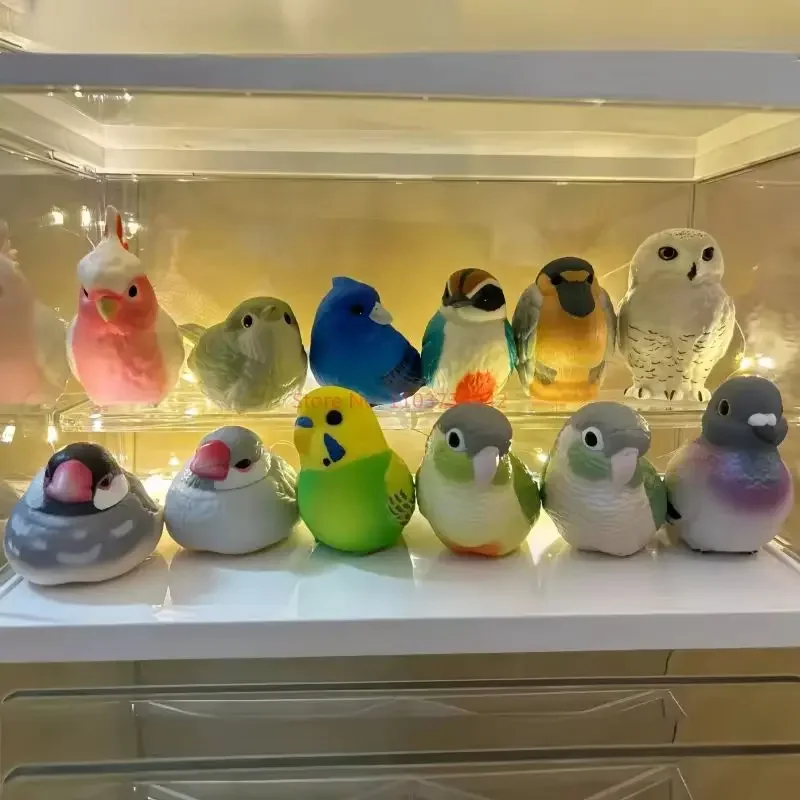 Hot Genuine Bandai Palm Bird Cherry Wenbird Car Crown Cinnamon