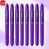 4/8/12pcs Purple ballpoint pen Non-erasable office use smooth writing 1.0mm school and office supplies 6