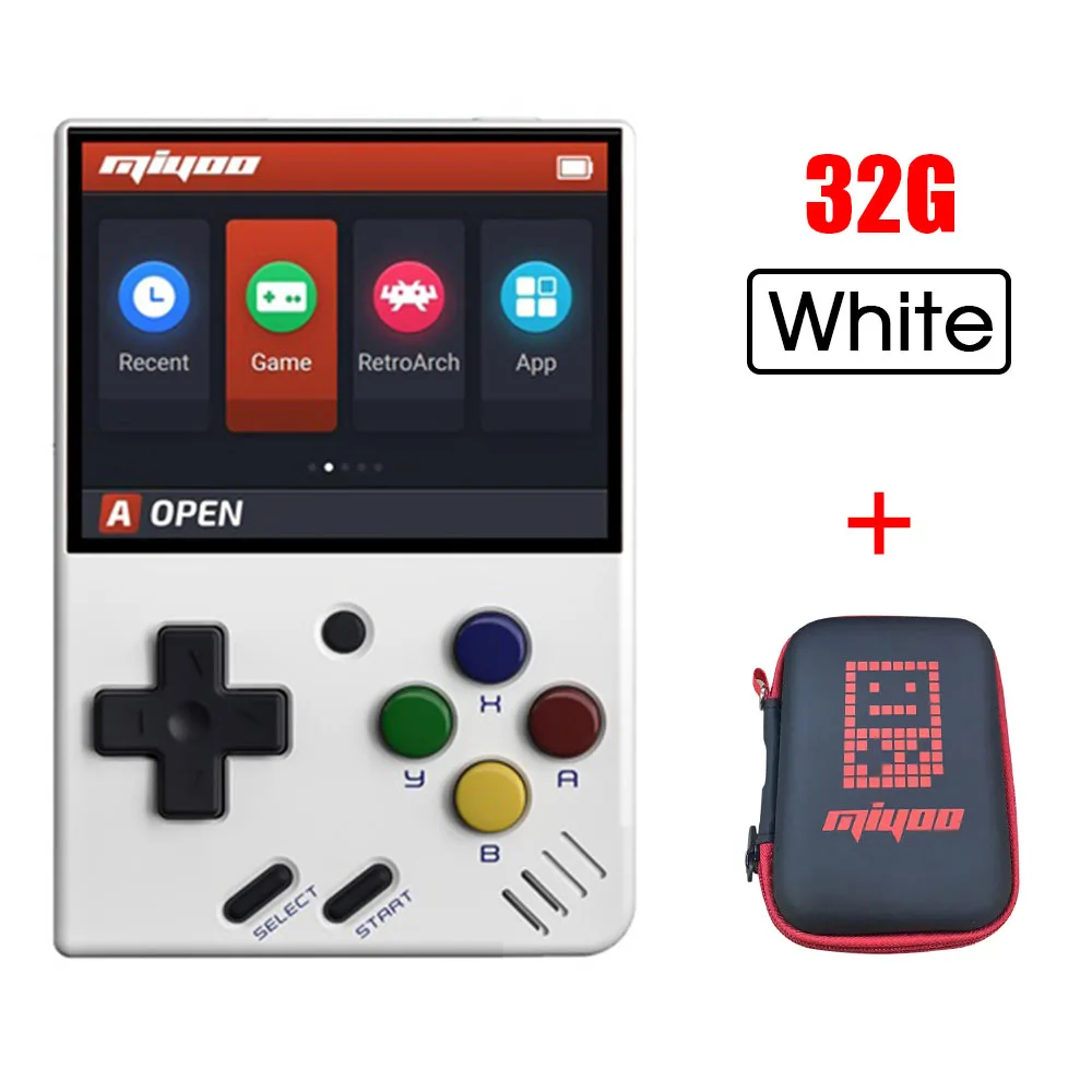 Miyoo Mini IPS Retro Video Gaming Console 2.8 Inch IPS HD Screen for FC GBA Portable Games Console Handheld Game Players 