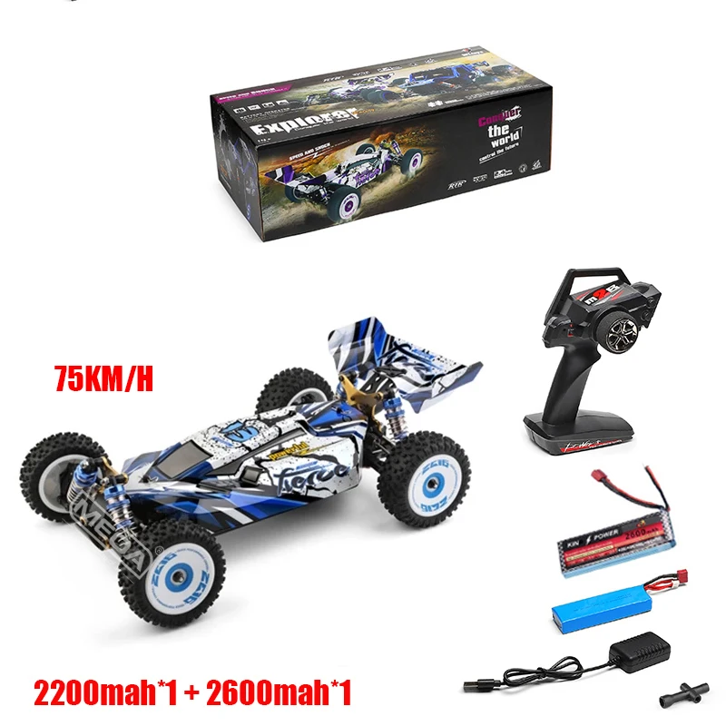 Wltoys 144001 4WD 60Km/H With Free Parts Kit High Speed Racing 1/14 2.4GHz RC Car Brushed Motor Off-Road Drift Car big remote control car RC Cars