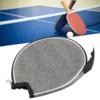 Portable Table Tennis Rackets Bag Semicircle Paddles Case Dustproof Storage Bag Supplies Protective Cover Training Table Tennis