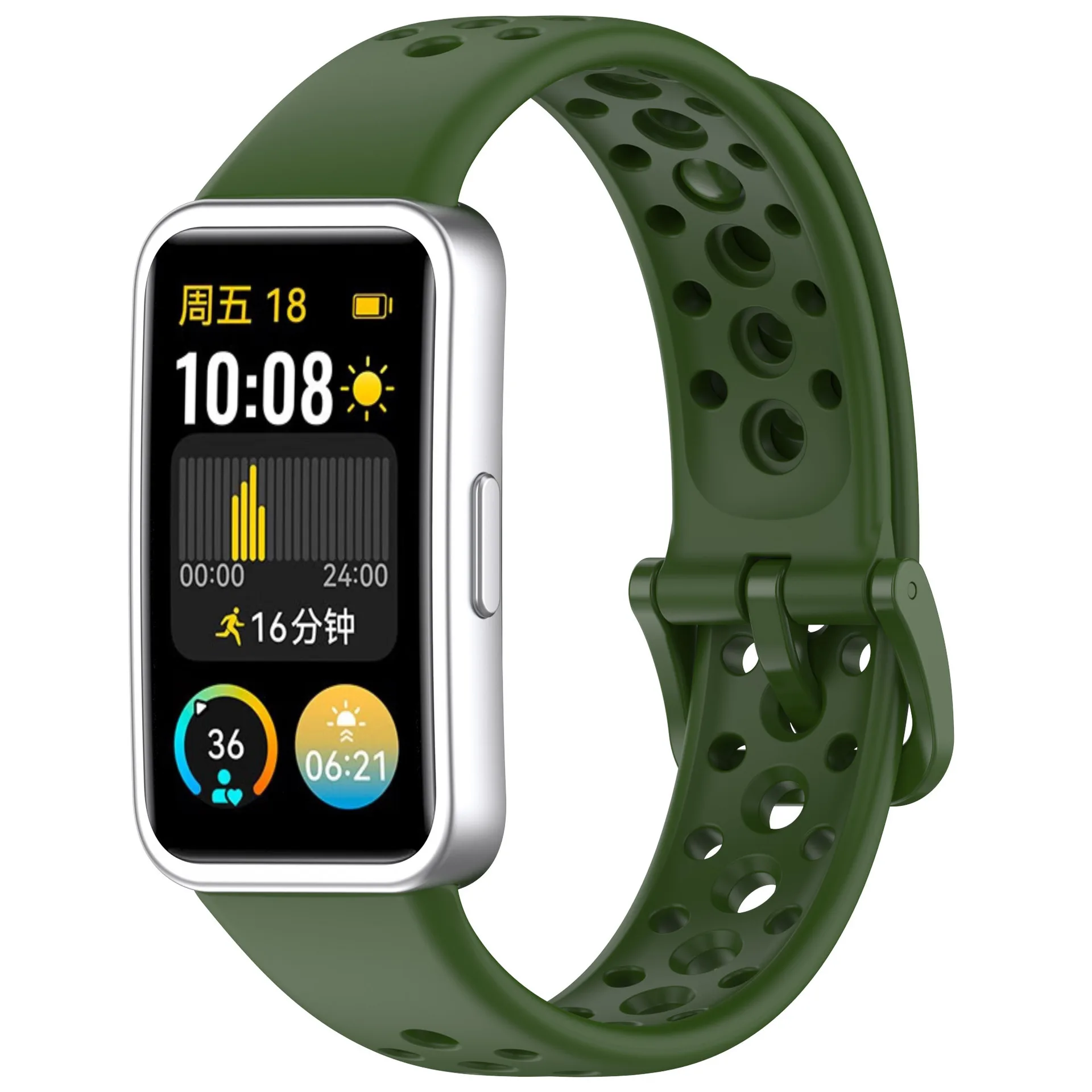 Breathable Silicone Sport Strap - Replacement Bracelet Accessories