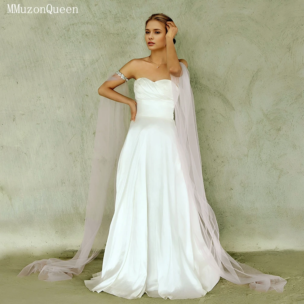 TOPQUEEN Braut-Hochzeitsschal, elegant, schulterfrei, formeller DIY-Schal mit Pailletten und Perlen, abnehmbare lange Ärmel, Mm04 – Detail 20