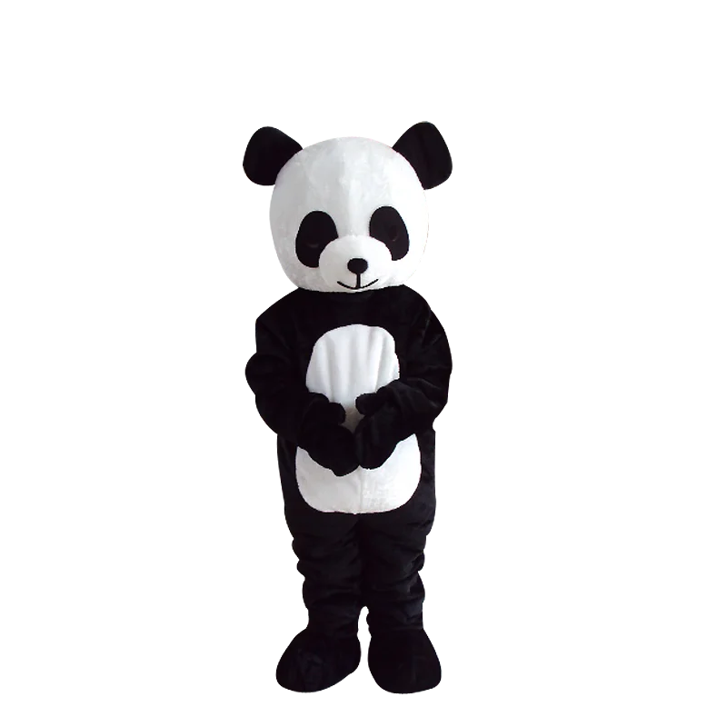 thumbnail image 1 of Nuevo disfraz de mascota panda, lindo oso panda, personaje de anime para adultos, disfraz divertido y divertido para cosplay, celebración navideña, 1 of 5