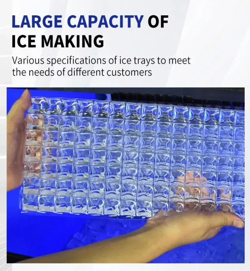 Low Price 110V/220V High Productivity Ice Maker Machine High Effective Ice Maker Machine for Home Business