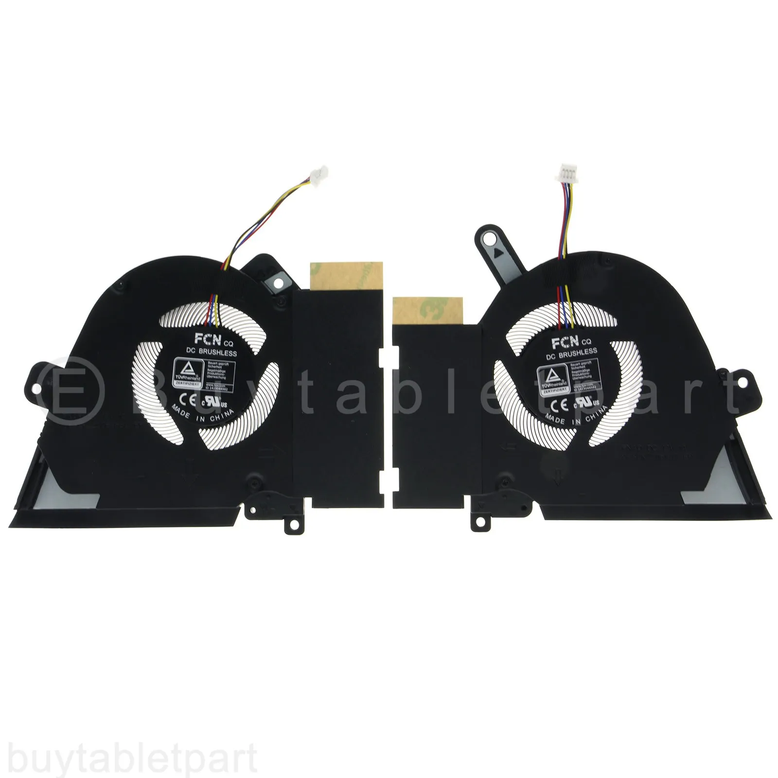

CPU+GPU Cooling Fan For ASUS TUF Dash F15 FX516 FX516P Air RTX3070 12V 1A FNAQ