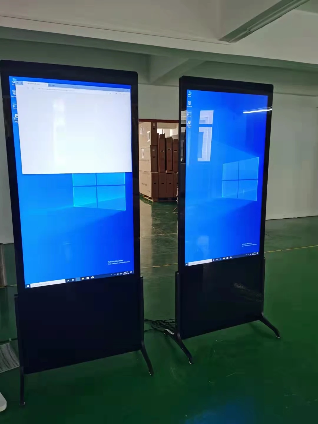 Lcd Vertical Advertising Display 55 