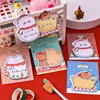 5Pcs/Lot Kawaii Cartoon Little Bear Christmas Post Sticky Notes Cute Bear Sled Snowmen Memo Pad School Office Pasted Notebook 3