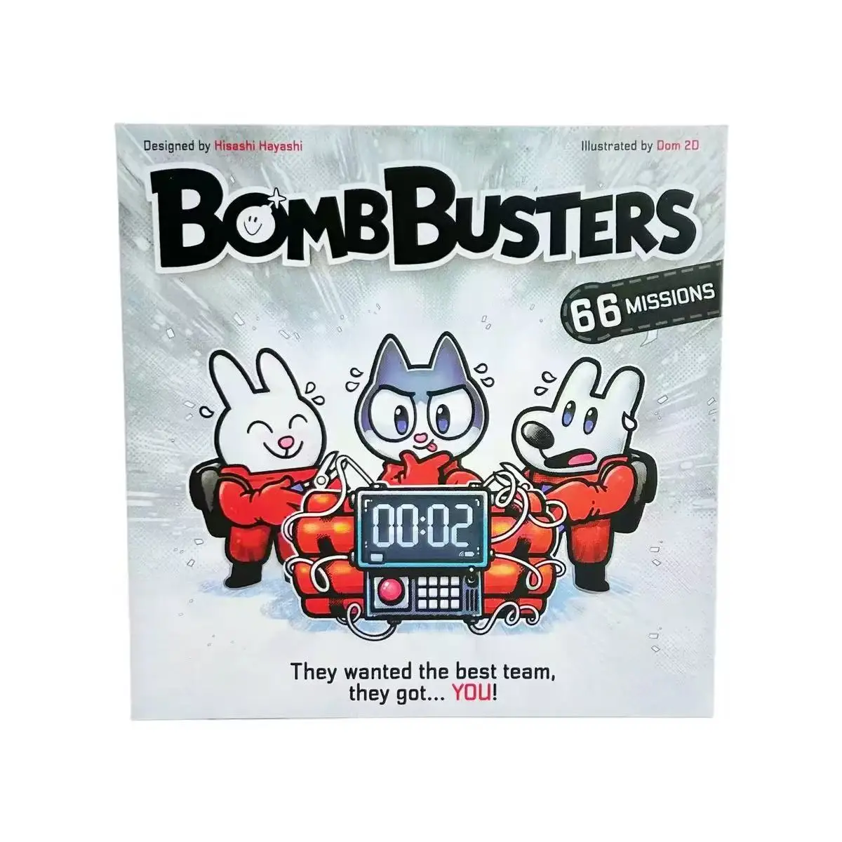 Bombbusters Card Game | Cooperative Poker-Inspired Strategy Game | Fun Family Game Night Pick | For Kids & Adults