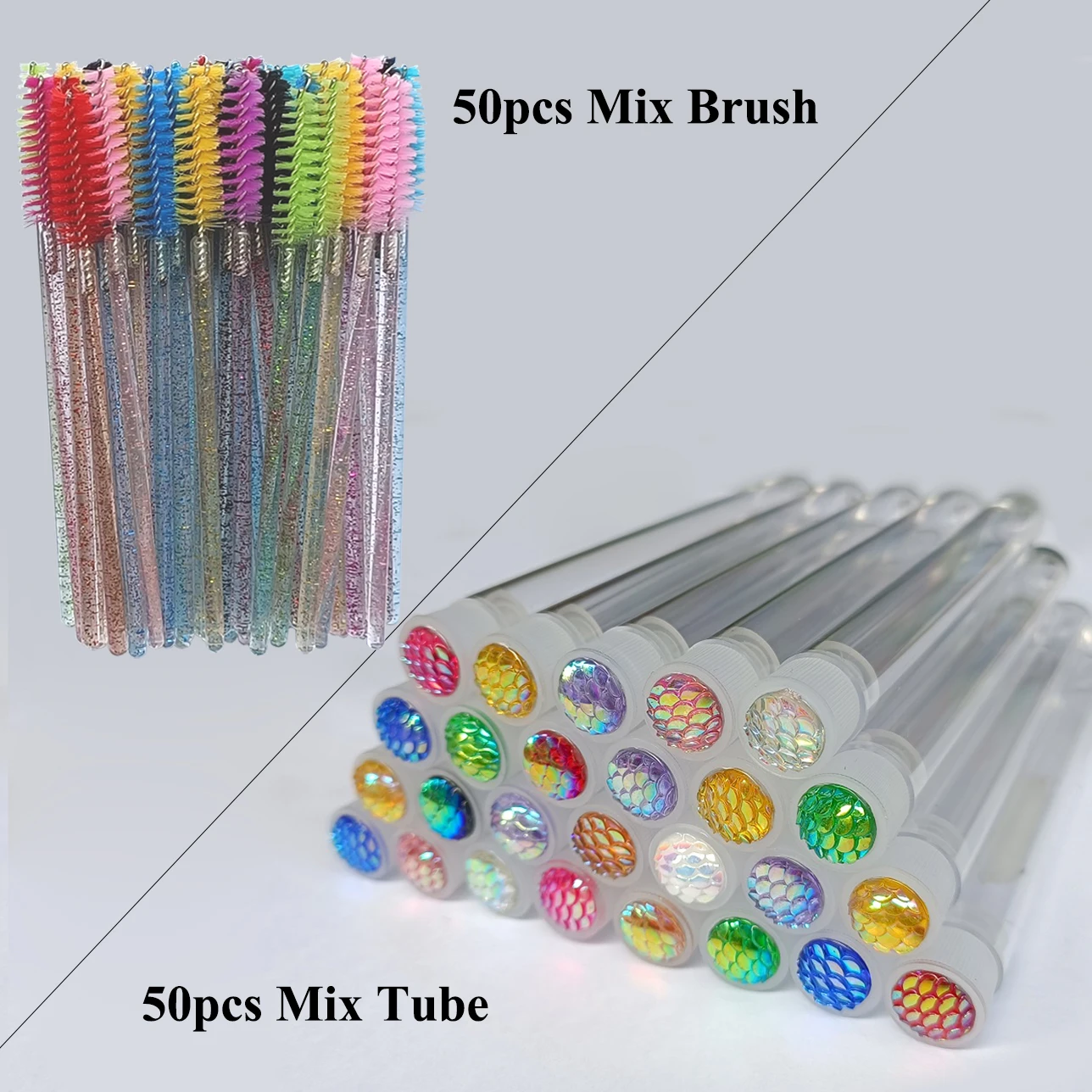 50pc Brush 50pc Tube