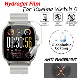Soft Hydrogel Screen Protector Films - Anti - Scratch Watch Accessories (1 - 5 Pack) for Realme Watch 5 (4PCS)