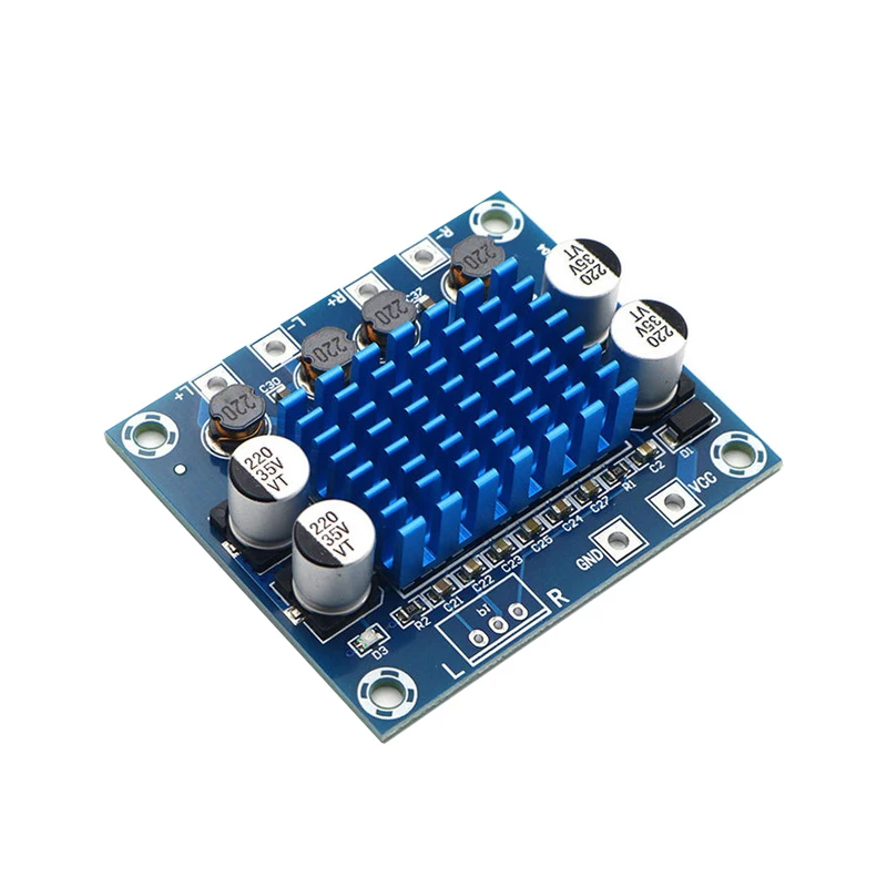 XH-A232 30W+30W Dual Channel Digital Stereo Audio Power Amplifier Board 12V 24V Amplifier Board 8-26V DC Audio audio amplifier