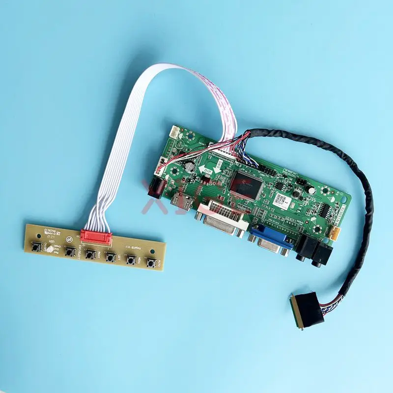 

Fit LTN156AT02 LTN156AT03 Driver Controller Board 15.6" HDMI-Compatible Kit DIY 40-Pin LVDS Laptop Matrix 1366*768 DVI VGA Audio