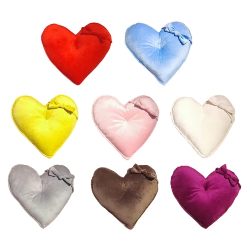 

Heart Pillow Baby Photography Props for Boy or Girl Baby Photoshoot Props Baby Photo Props Infant Photography Props 40JC