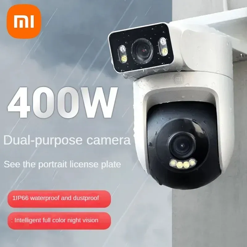 Xiaomi NEW Outdoor CW500 Dual Camera Version IP66 Security Protection CCTV AI Detection Full-Color Night Vision Smart Home