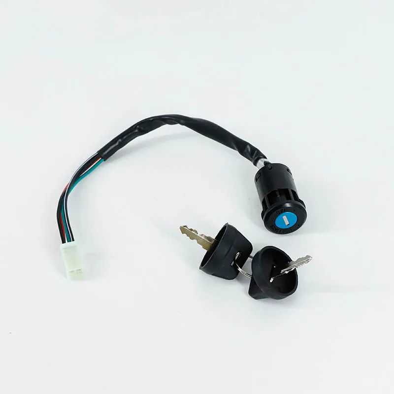 Universal Motorcycle Motorbike Ignition Switch Key with Wire for ATV Moto Accessories Motorbike Start Switch Door Locks motorcycle switch,motorcycle ignition switch,motorcycle key
