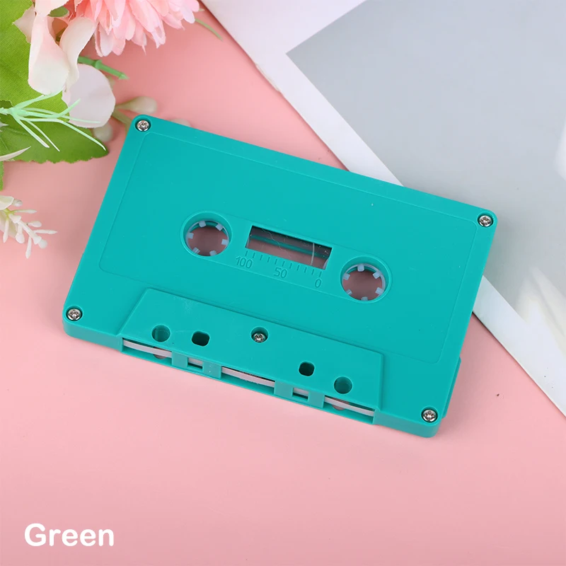Colorful Blank Audio Cassette Tape Shell - Empty Reel-to-Reel Case