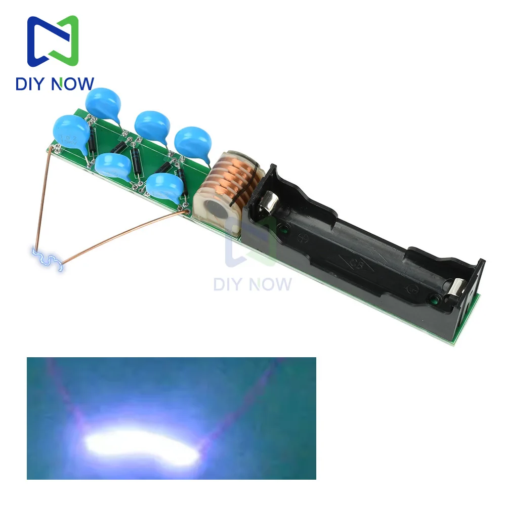 DC3.7V 20KV Battery Integrated High-Voltage Module Discharge Coil Boost ...