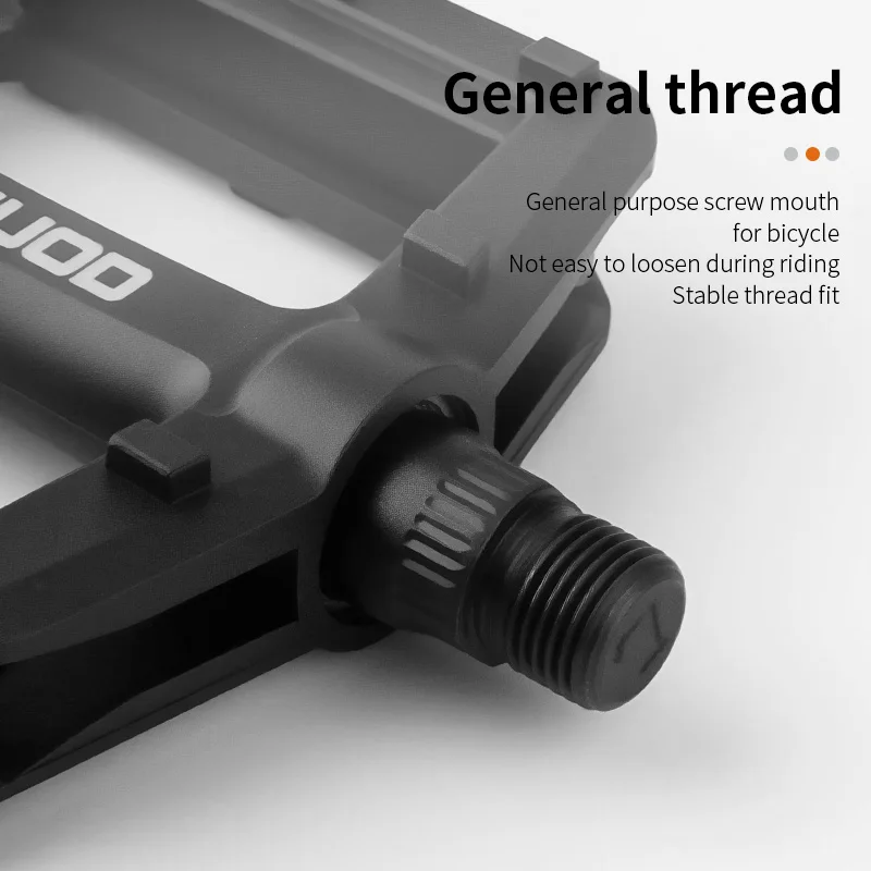 TOSUOD ABSJT-01 Bicycle Pedals Lightweight Anti-Slip Plastic MTB Road Bike - Image 3