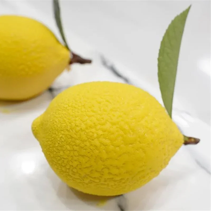 Molde De Silicona Con Forma De Limón | 6 Cavidades Para Postres, Apto Para Horno