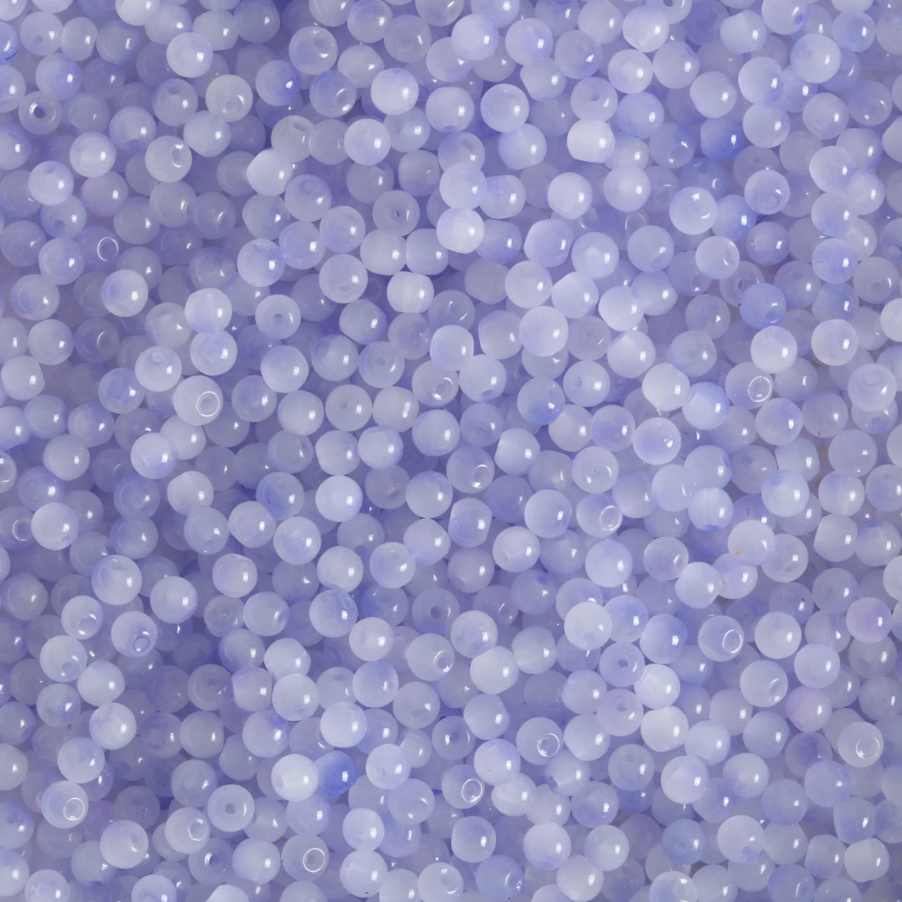 Gradient Blue Pink Purple Glass Beads – 4mm Round