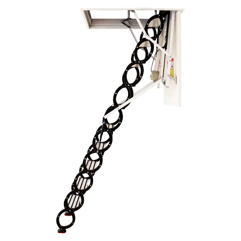 

Electric Roof Folding Stairs Telescopic Attic Hoist Hatch Ladder