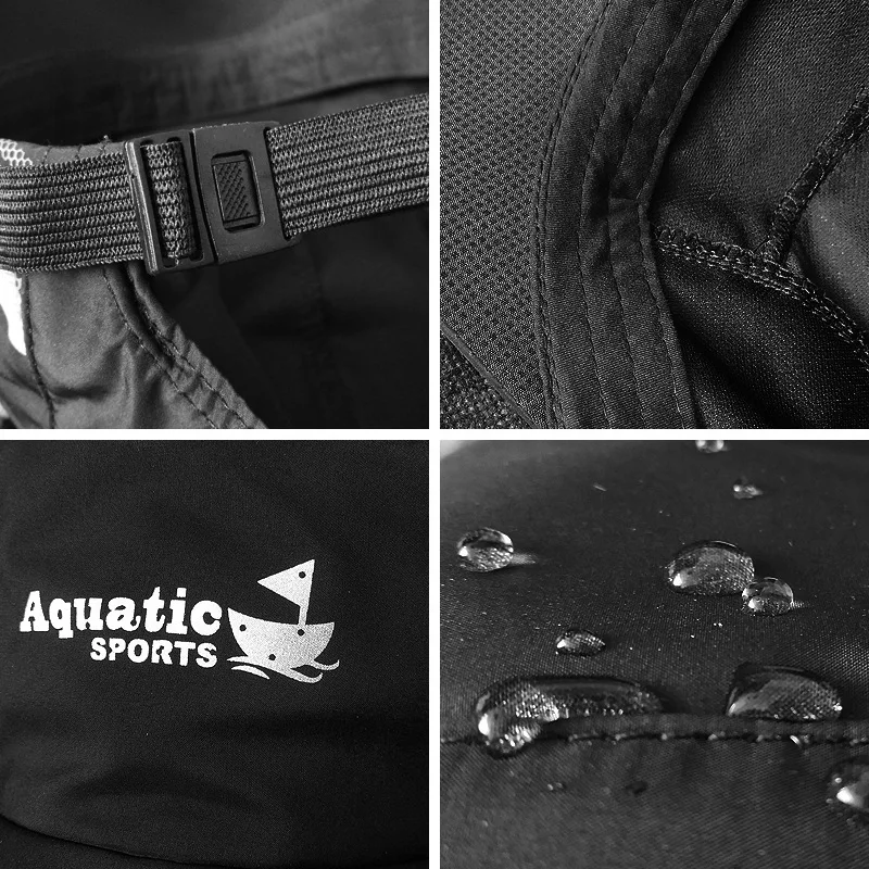 Outdoor Waterproof Qucik Dry Hats for Men Women Sport Golf Fishing Adjustable Summer Sun Baseball Caps baseball caps sports sun hats golf caps