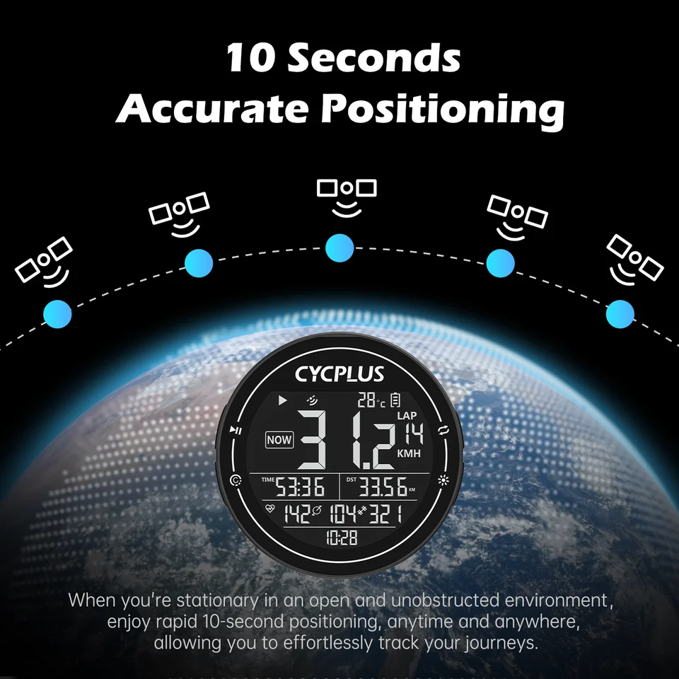 CYCPLUS M2 sans fil GPS ordinateur de vélo ANT + Bluetooth vélo de route vtt étanche compteur de vitesse Cadence puissance accessoires 18 CYCPLUS M2 sans fil GPS ordinateur de vélo ANT + Bluetooth vélo de route vtt étanche compteur de vitesse Cadence puissance accessoires 18