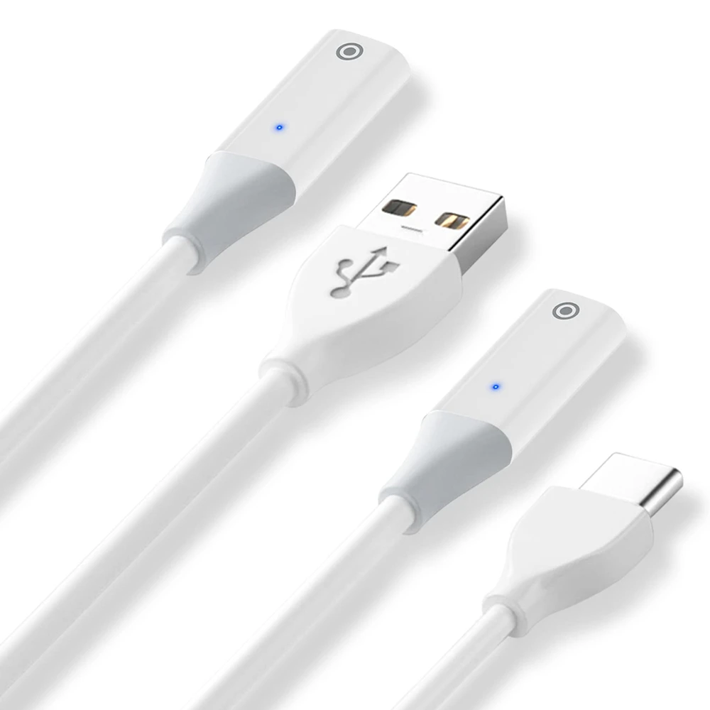 

Nku USB A/Type-C Charging Cable for Pencil 1st Generation USB Male To 8Pin Female Charger Adapter Cord for Ipad Pro Pencil 1