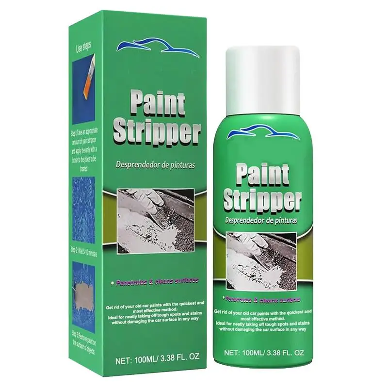 Paint Remover 100ml High Efficiency Car wheel no-mark cleaning paint remover multifunctional Metal surface paint remover