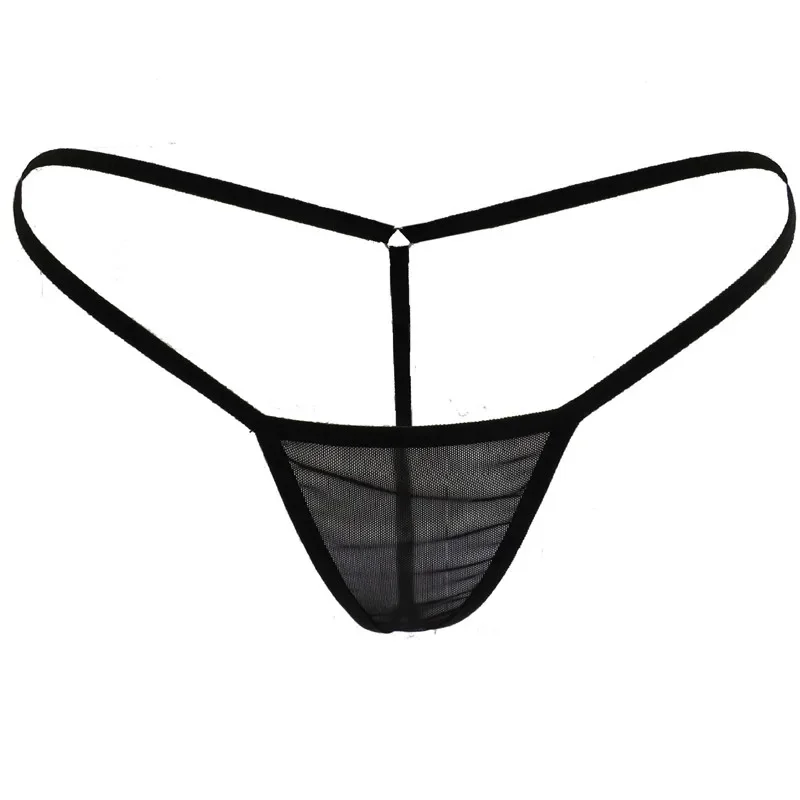 

Women String Lingerie Traceless Panties Sexy Thong Femme Color Femenina Ropa Transparent Underwear Interior Tanga Netting Solid